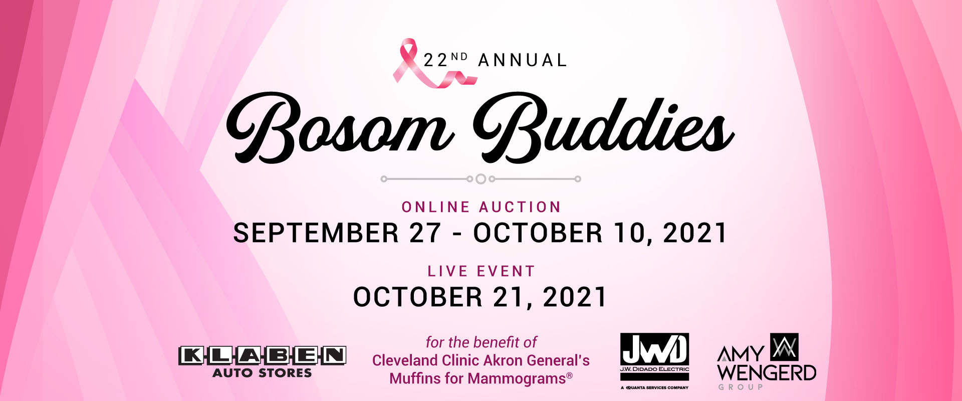 22nd Annual Bosom Buddies Event