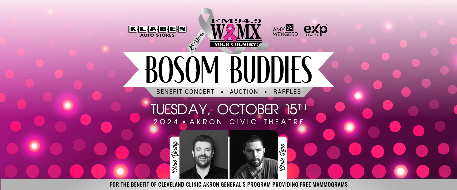 25th Annual WQMX Bosom Buddies Event